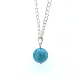 Larimar Ball Necklace
