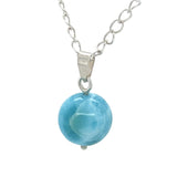 Larimar Ball Necklace