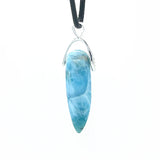 Larimar Dogtooth Pendant