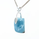 Larimar Rectangular Necklace