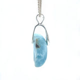 Larimar Rectangular Necklace
