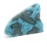 Genuine Larimar Polished Slab