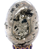 Pyrite Cluster Egg