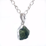 Natural Moldavite Pendant