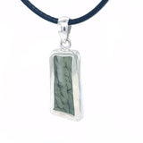 Moldavite Reversible Pendant