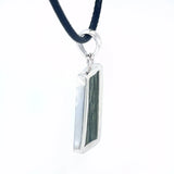 Moldavite Reversible Pendant