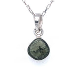 Moldavite Cabochon Necklace
