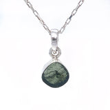 Moldavite Cabochon Necklace