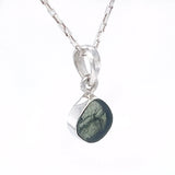 Moldavite Cabochon Necklace