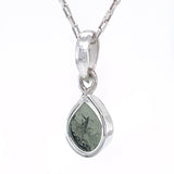 Moldavite Cabochon Necklace