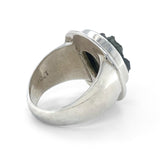 Raw Moldavite Statement Ring