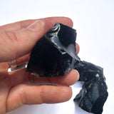 Raw Black Obsidian Specimens
