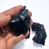Raw Black Obsidian Specimens
