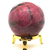 Rhodonite Sphere