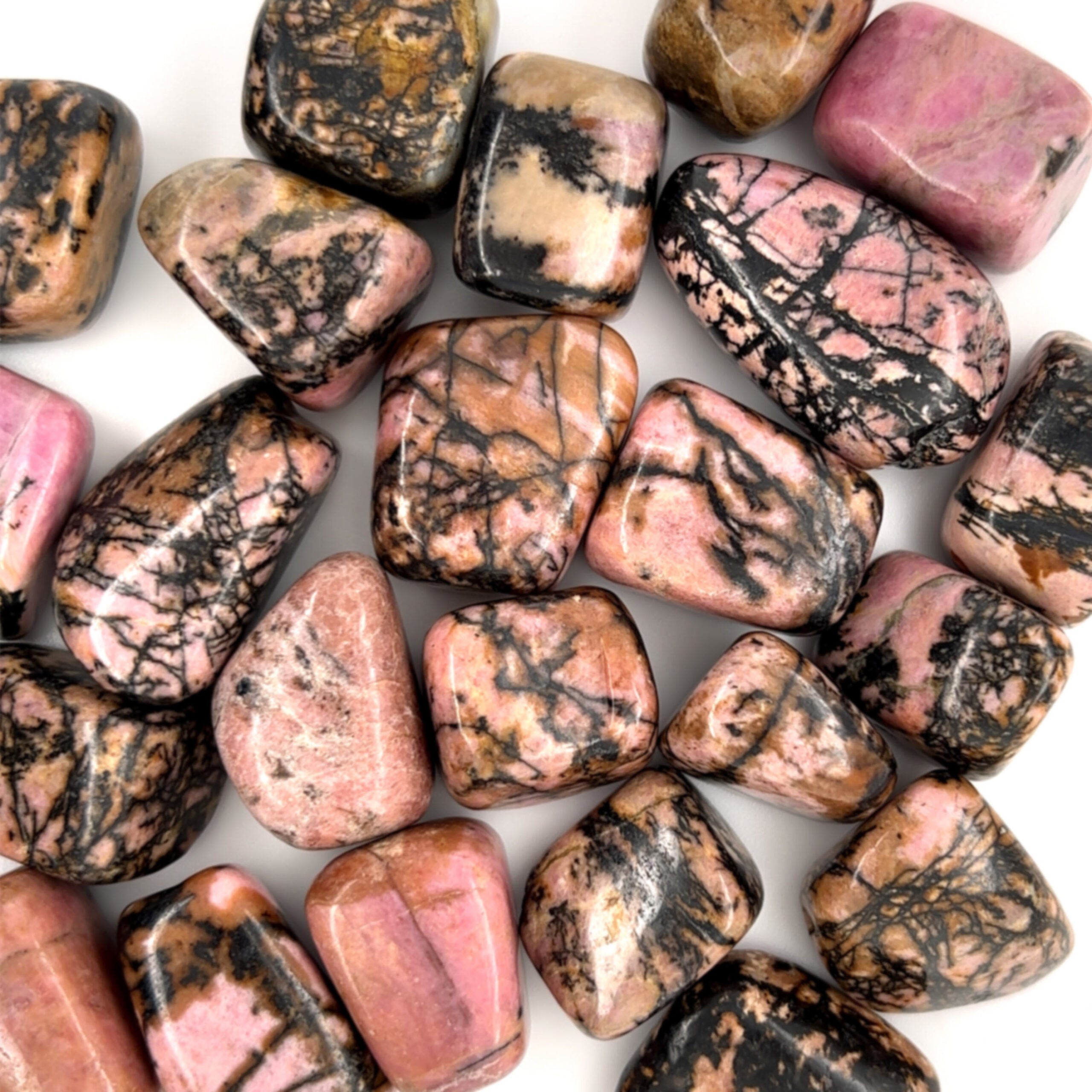 Rhodonite Tumbled Stones