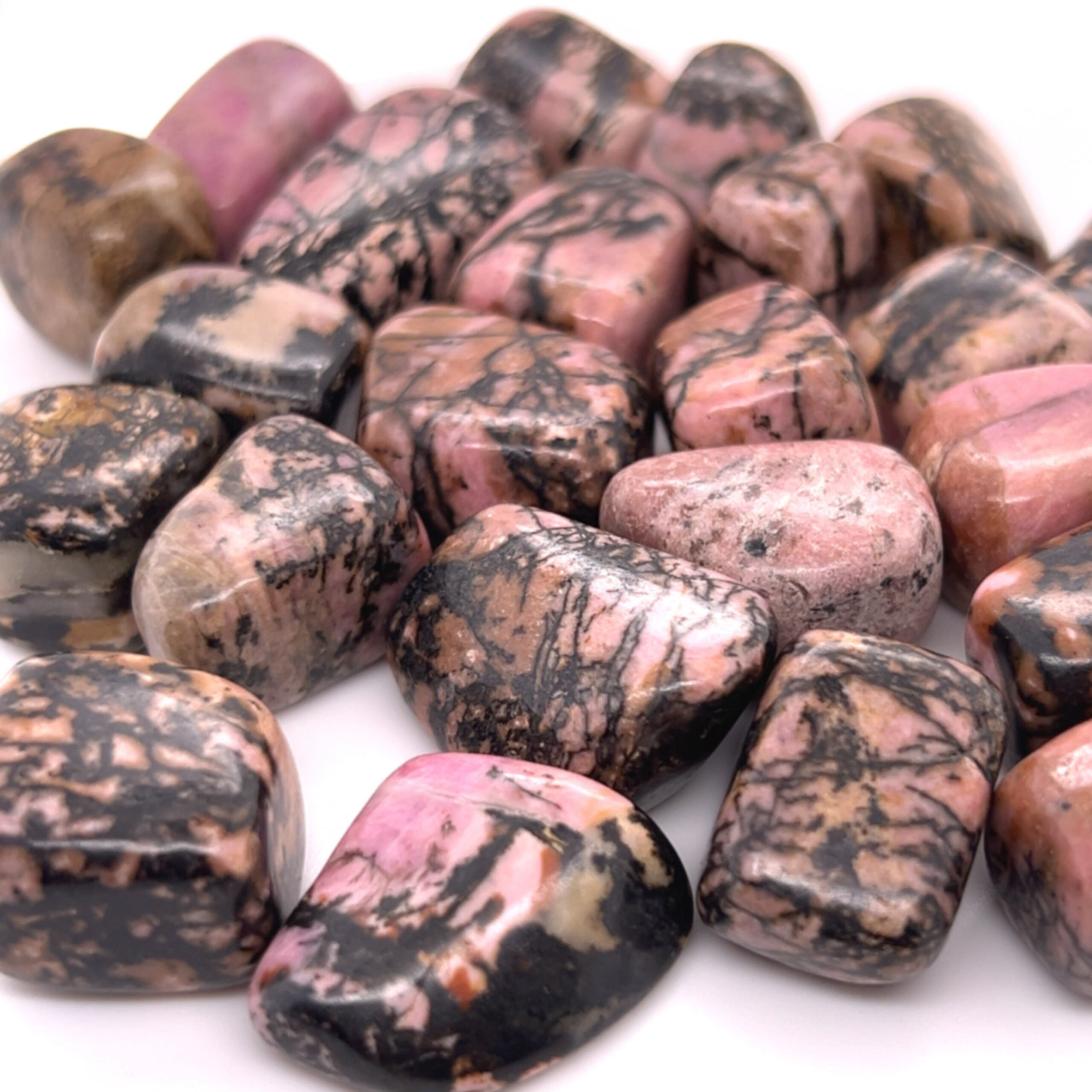 Rhodonite Tumbled Stones