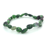 Ruby Zoisite Tumbled Bracelet