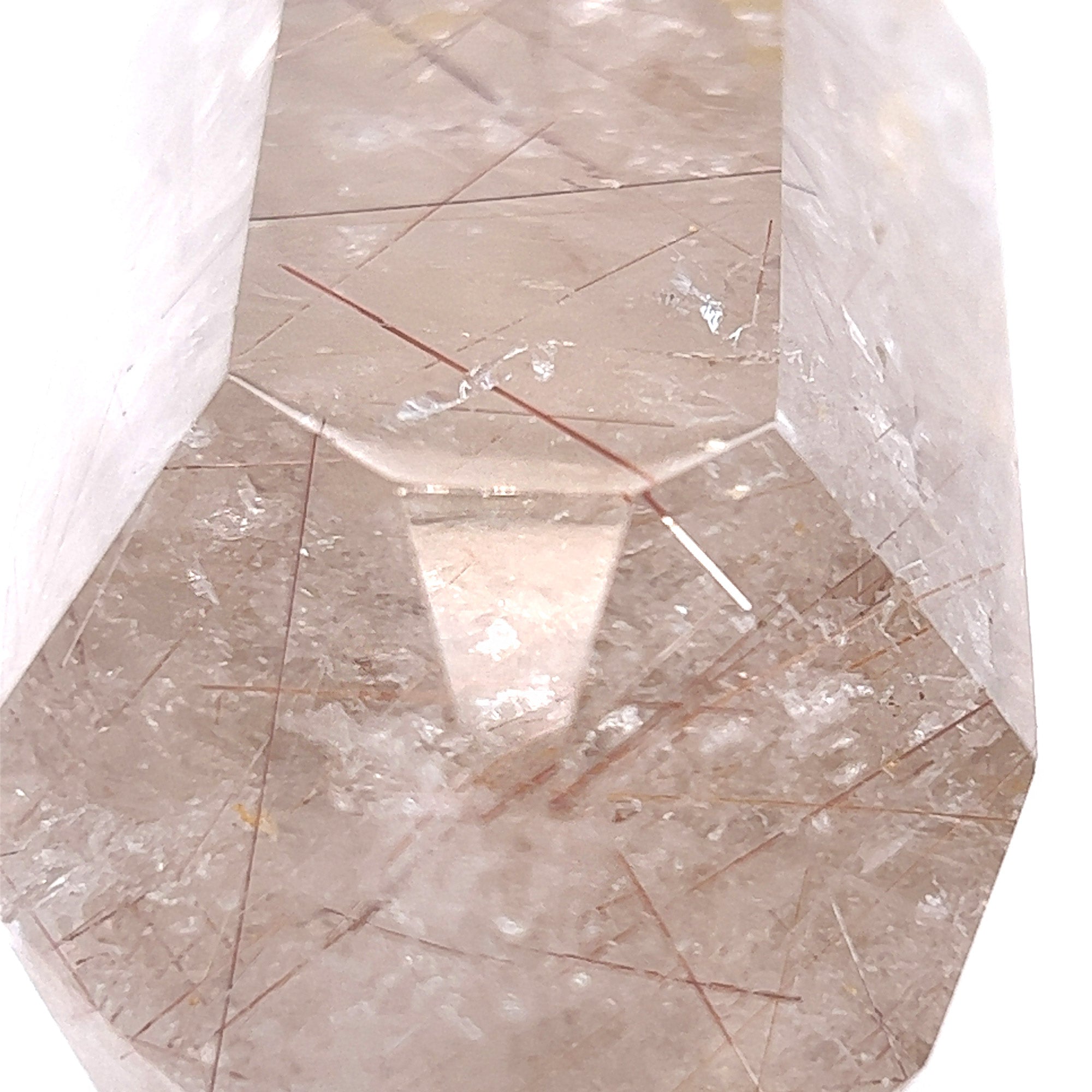 Rutilated Quartz Double Point