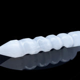 Selenite Twisted Massage Wand