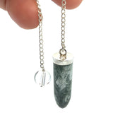 Seraphinite Point Pendulum