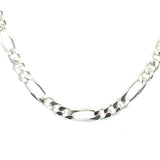 24" Silver Figaro Chain (60cm)