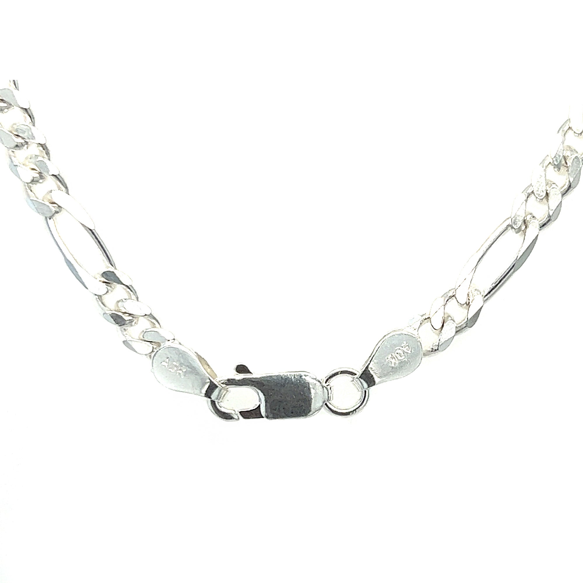 24" Silver Figaro Chain (60cm)