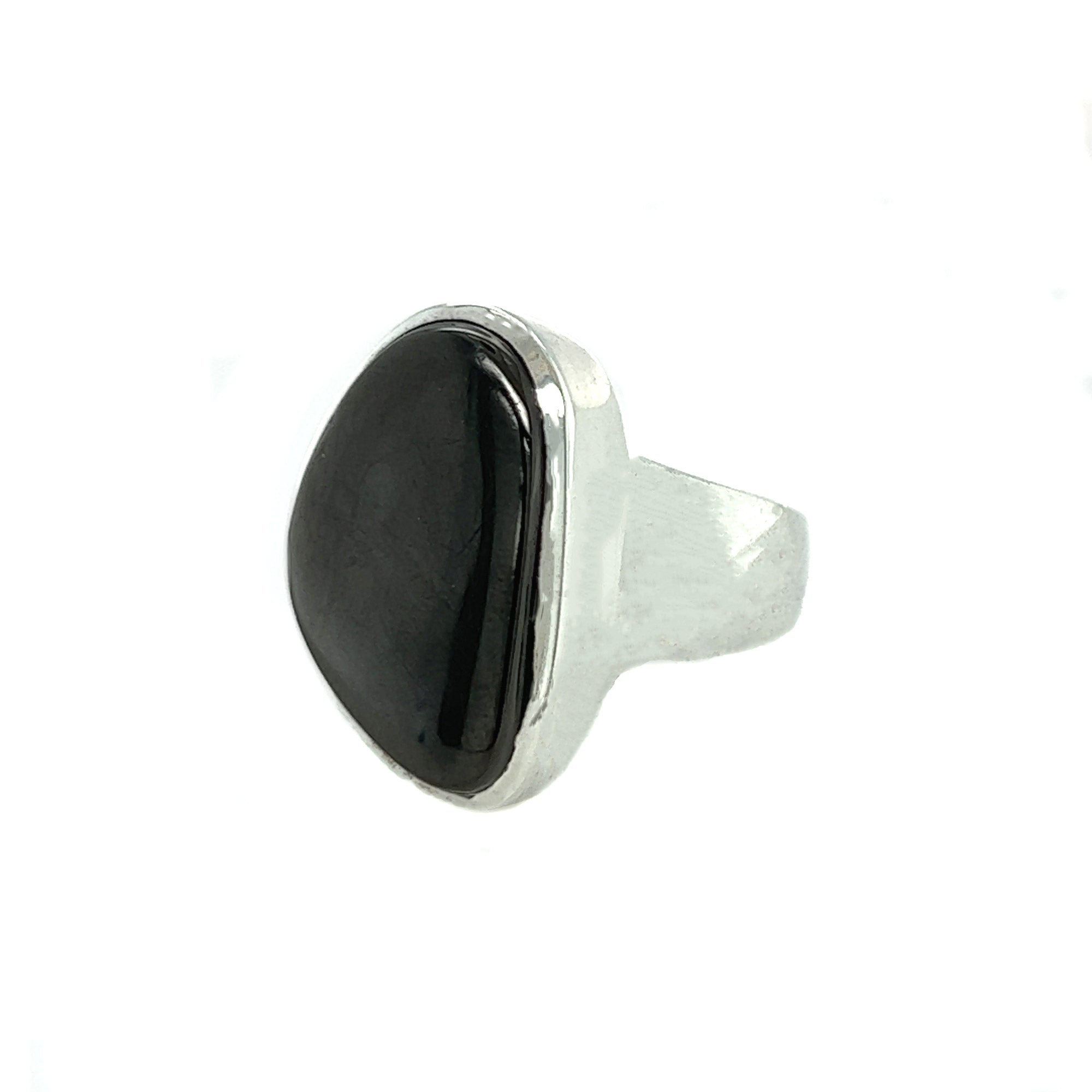 Polished Elite Shungite Ring