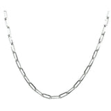 Paper Clip Adjustable Chains 2mm 18"