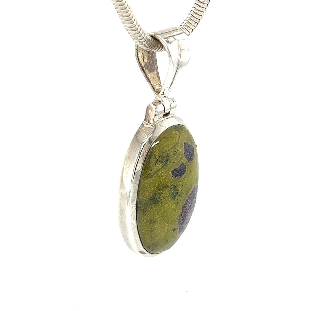 Stichtite Serpentine Pendant