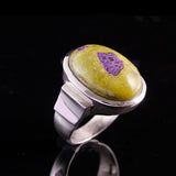 Stichtite Serpentine Ring