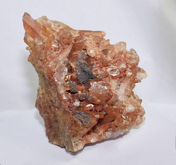 Tangerine Quartz Large Cluster