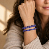 Tanzanite Bead Bracelet