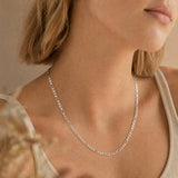 18" Thin Figaro Chain