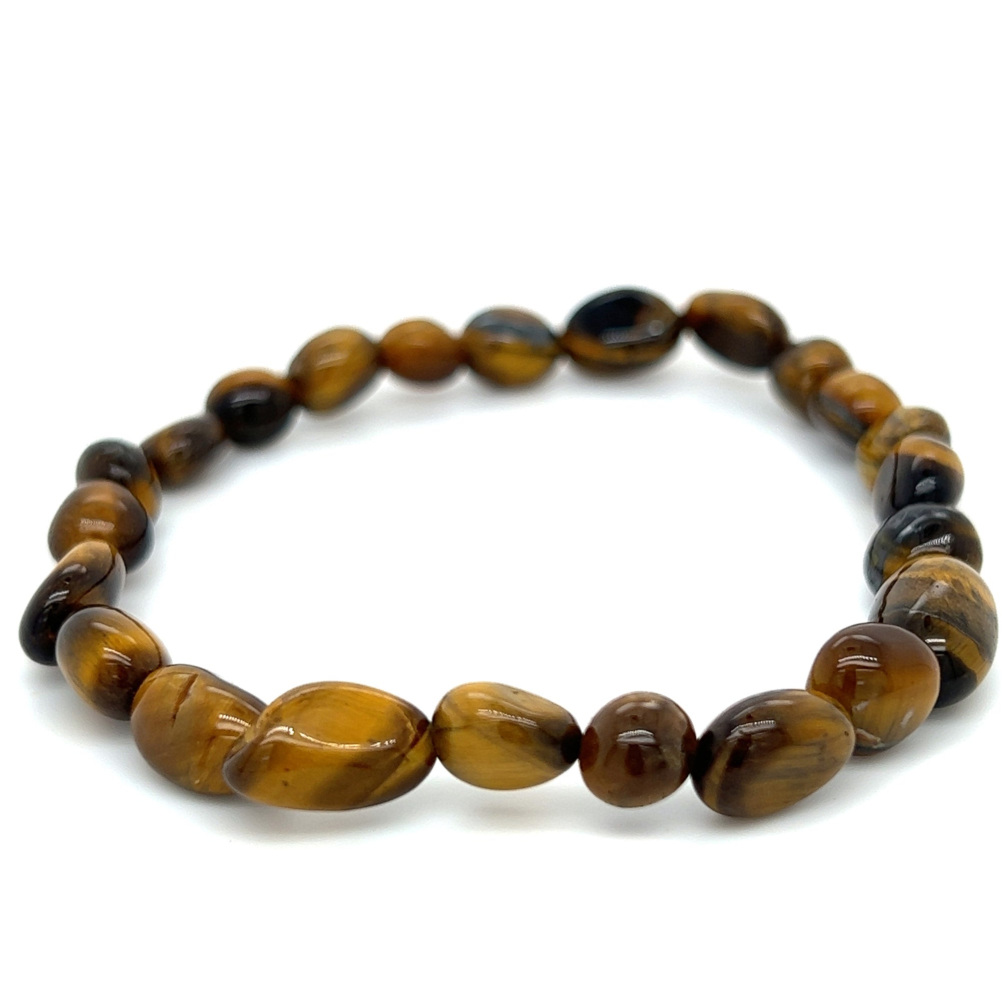 Tiger Eye Irregular Bead Bracelet