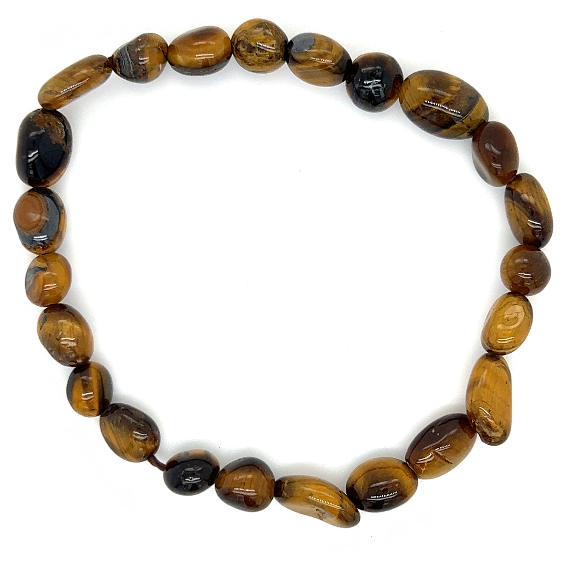 Tiger Eye Irregular Bead Bracelet