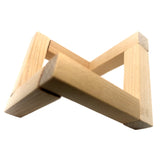 Wood sphere stand