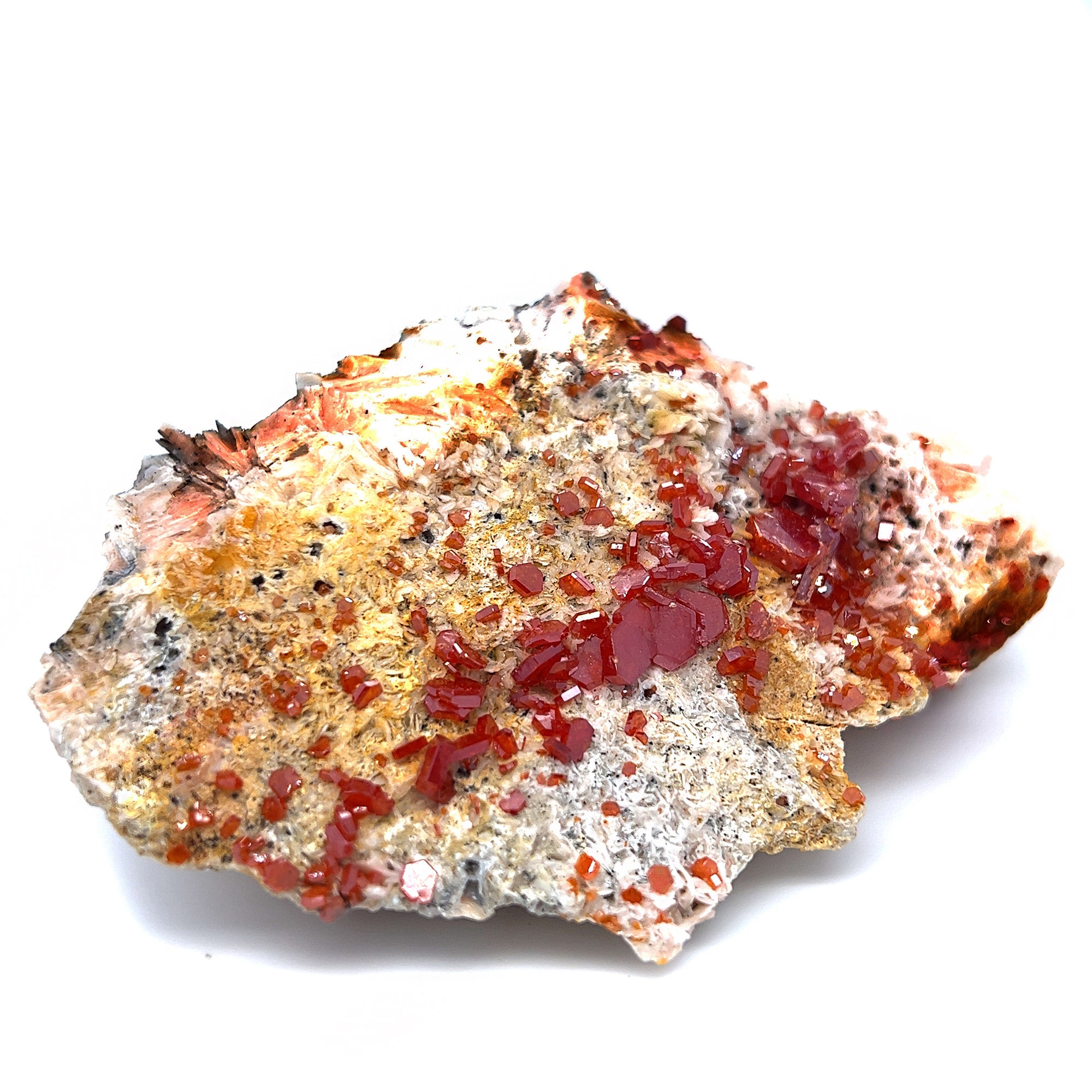 Vanadinite Barite Specimen