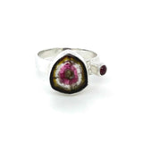 Watermelon Tourmaline Ring