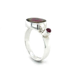 Watermelon Tourmaline Ring