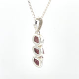 Raw Pink Tourmaline Pendant