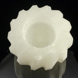 Selenite Twisted Candle Holder