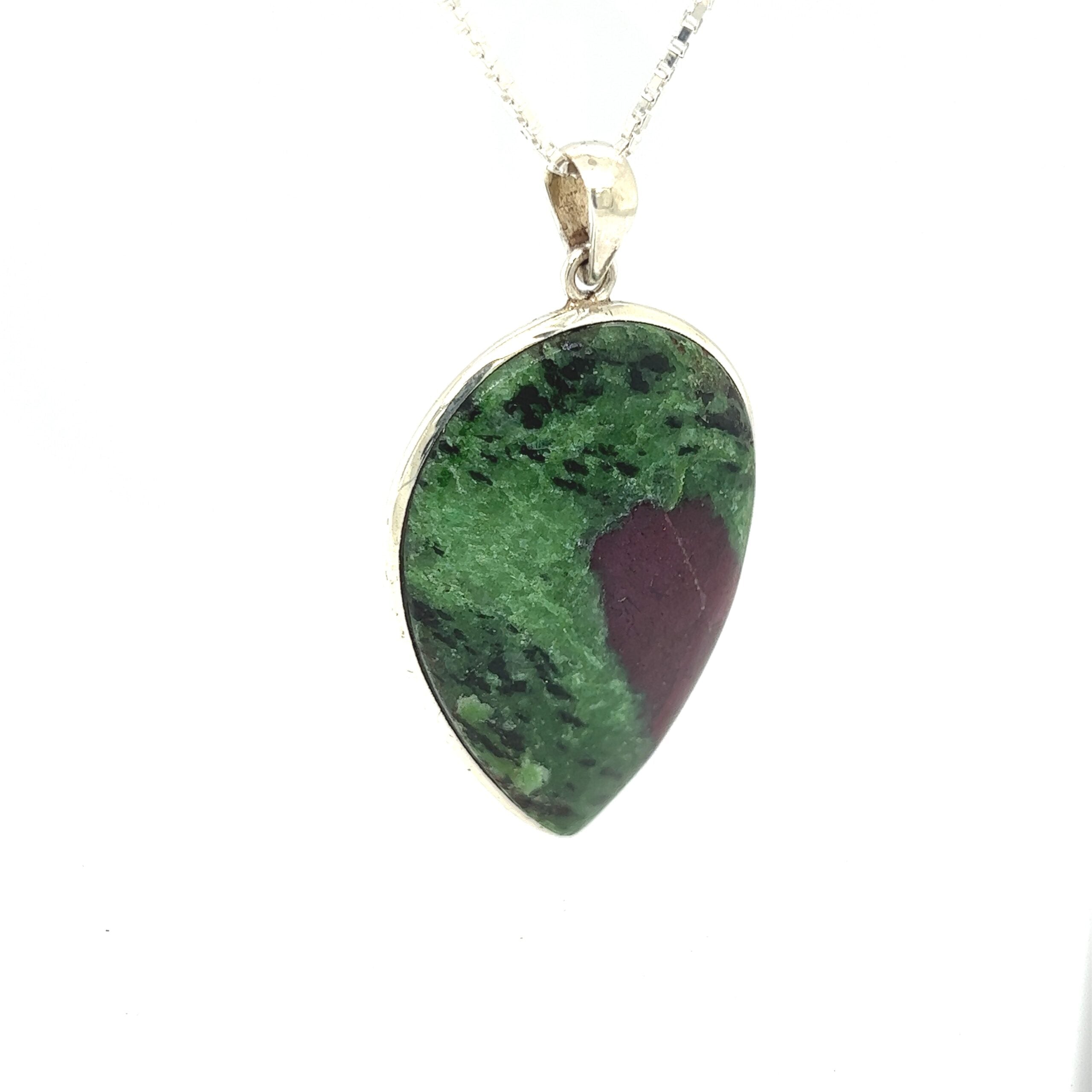 Ruby Zoisite Pendant