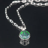 Ethiopian Black Opal Pendant