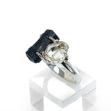 Black Tourmaline Pakimer Ring
