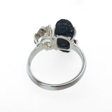 Black Tourmaline Pakimer Ring