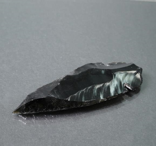 Black Obsidian Arrowheads - medium