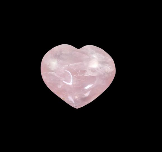 Rose Quartz Heart