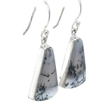 Dendritic Agate Drop Earrings