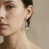 Dendritic Agate Drop Earrings