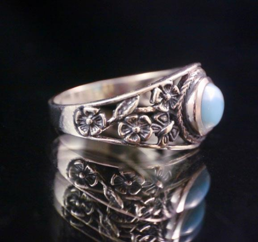 Larimar Ring